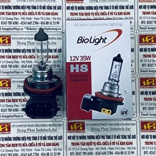 Bóng đèn H8 12V 35W, Bóng đèn Halogen Biolight Hàn Quốc