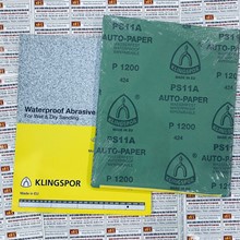 Giấy nhám kháng nước Klingspor PS11C độ hạt 1200 kích thước 9 x11