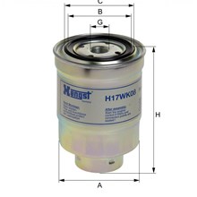 Lọc Nhiên liệu Nissan Navara, Hengst Filter H17WK08