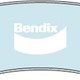 Má phanh sau Lexus LX570, Bendix DB1383